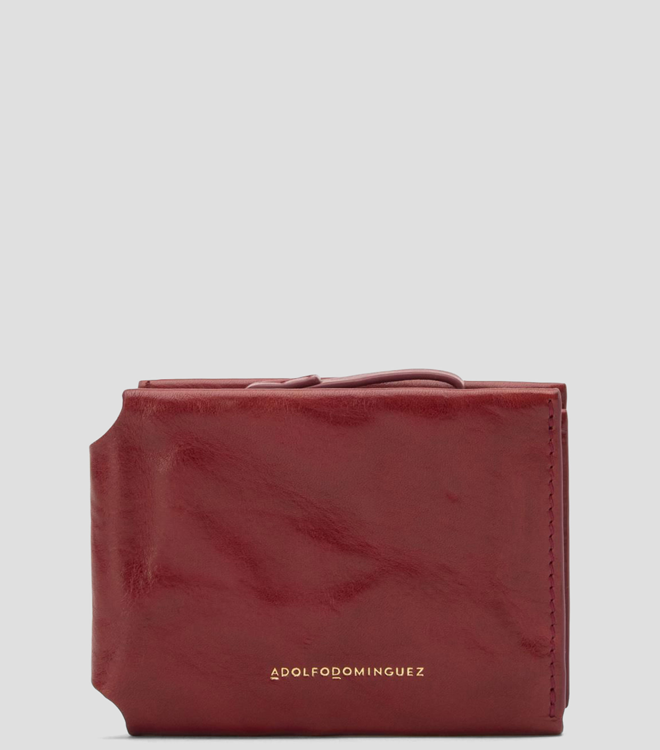 Cartera en Piel lisa Mujer